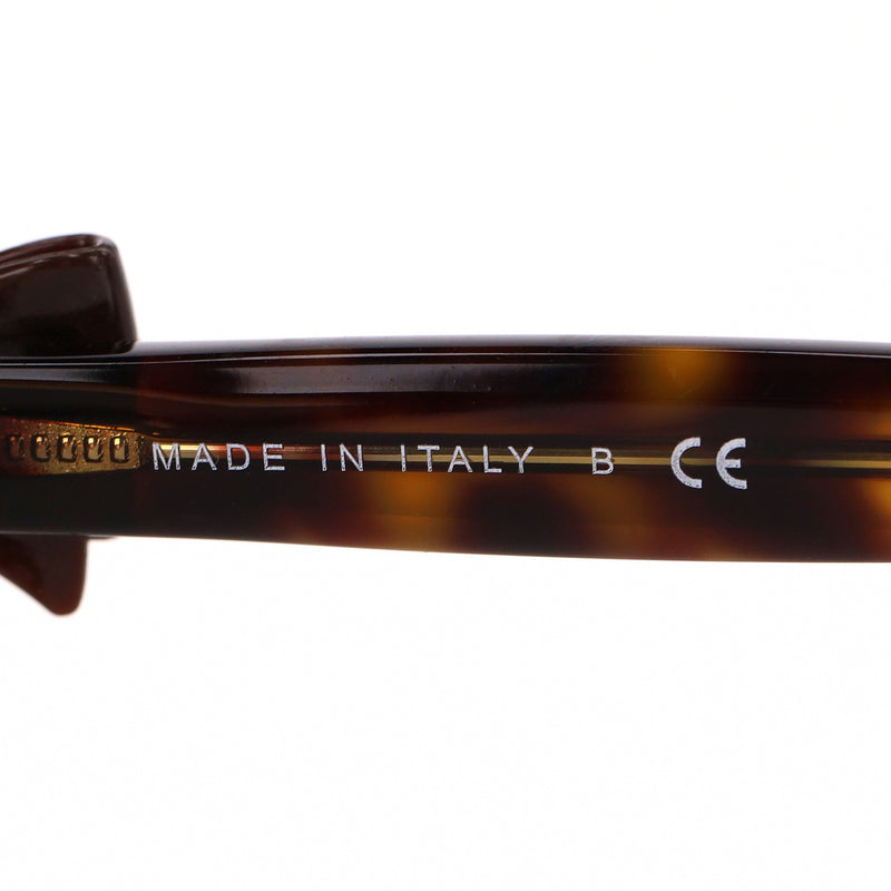 Chanel 'CC' Logo Ribbon Detail Tortoise Sunglasses