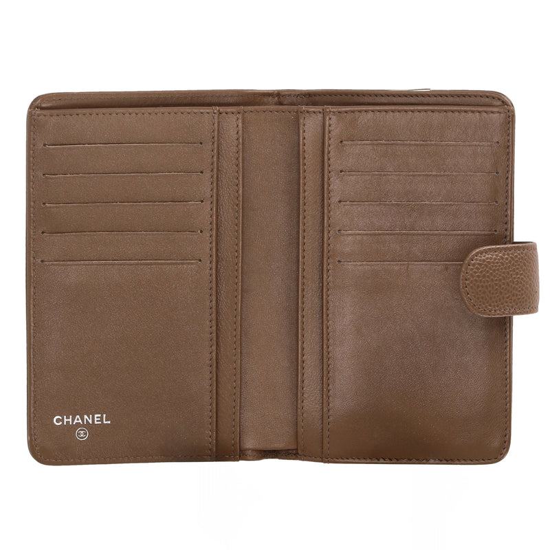 Chanel Caviar Leather Timeless 'CC' Logo Wallet