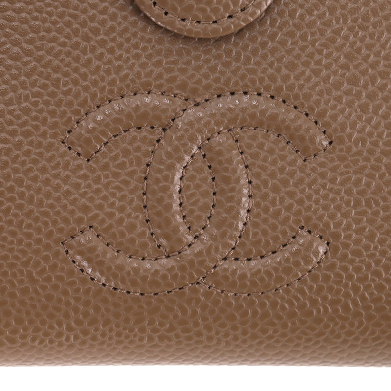Chanel Caviar Leather Timeless 'CC' Logo Wallet