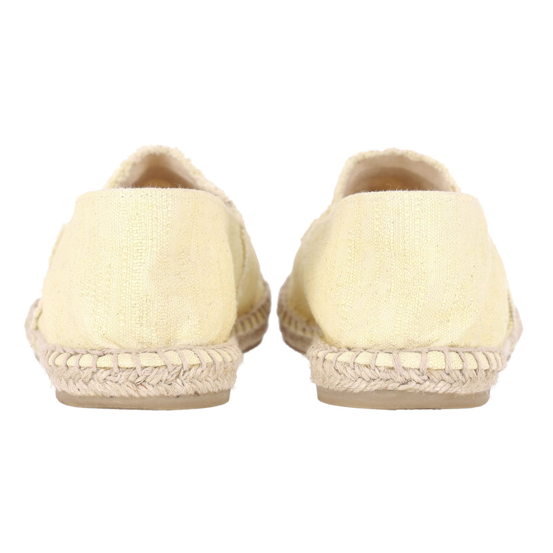 Chanel 'CC' Logo Canvas Espadrilles. Size 41