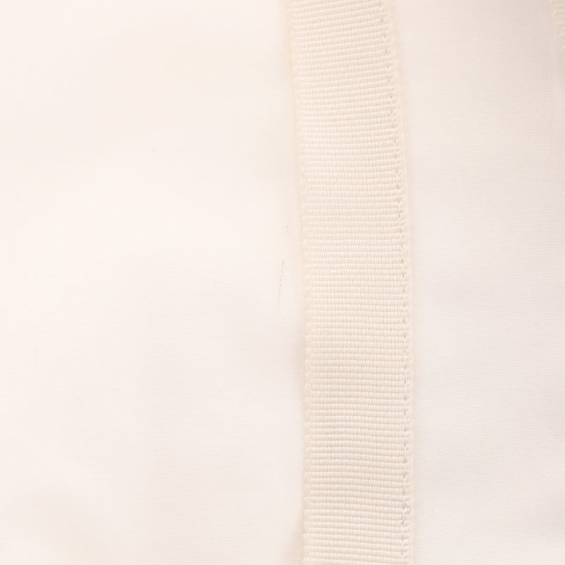 Chanel La Pausa Collection Cotton High-Waisted Wide Leg Trousers. Size 42FR