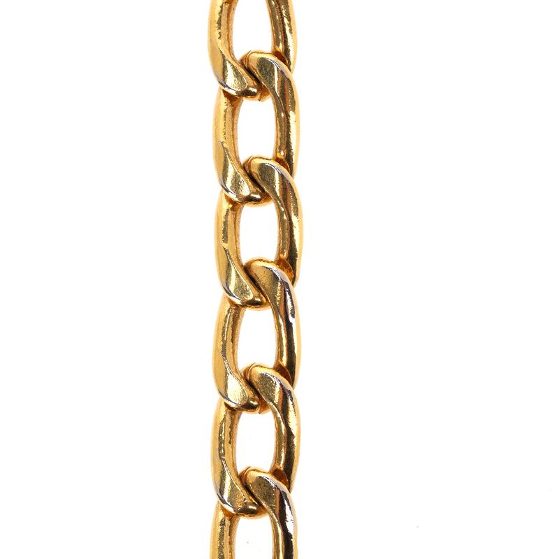 Chanel 'CC' Logo Pearl & 24k Gold Plated Chain Multi-Strand Belt