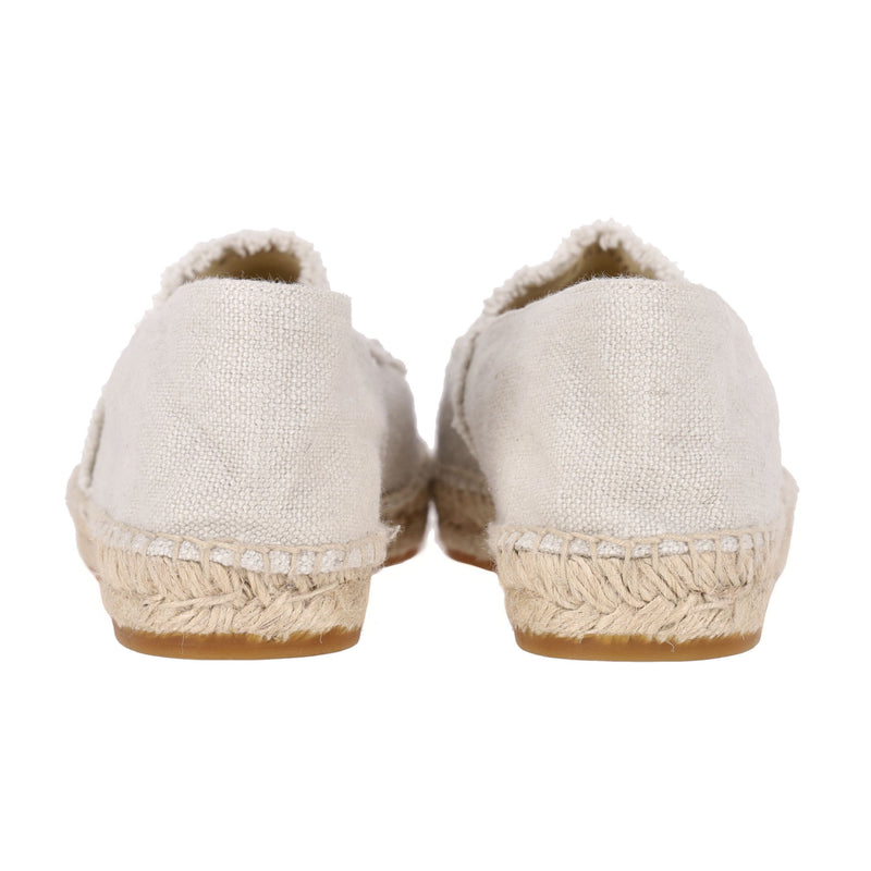 Chanel 'CC' Logo Canvas Espadrilles. Size 40