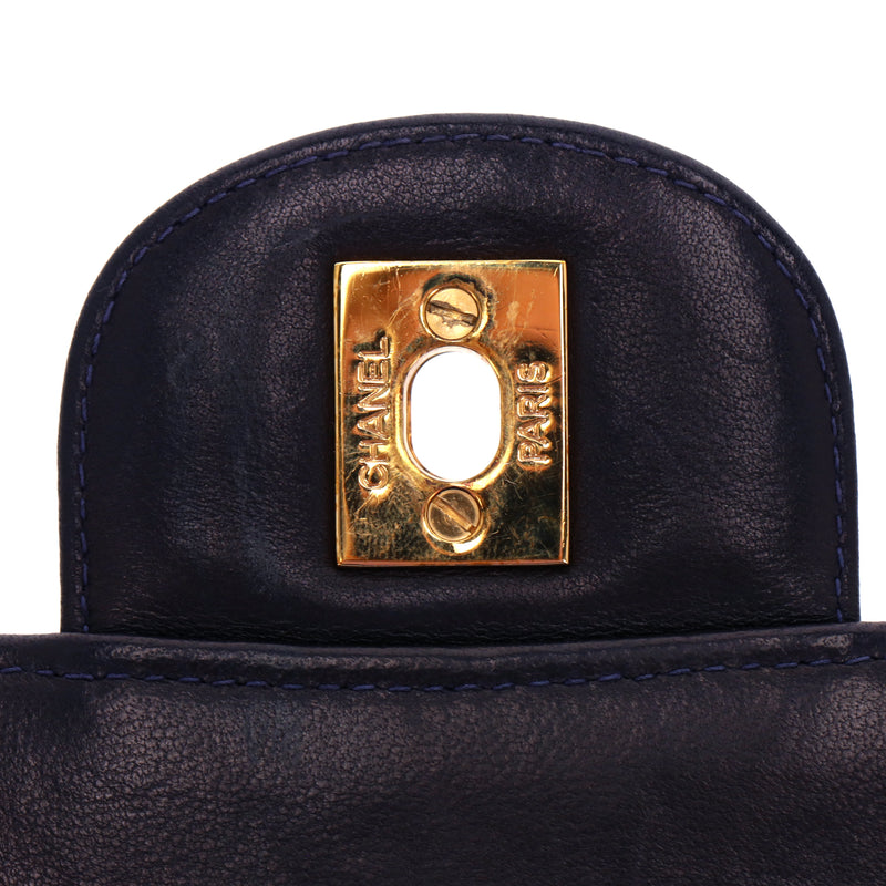 Chanel Jumbo Diamond Quilted Lambskin Timeless Bag With 24k Gold Plated Hardware