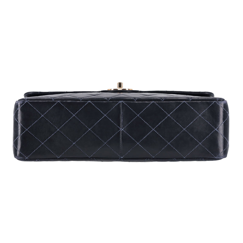 Chanel Jumbo Diamond Quilted Lambskin Timeless Bag With 24k Gold Plated Hardware