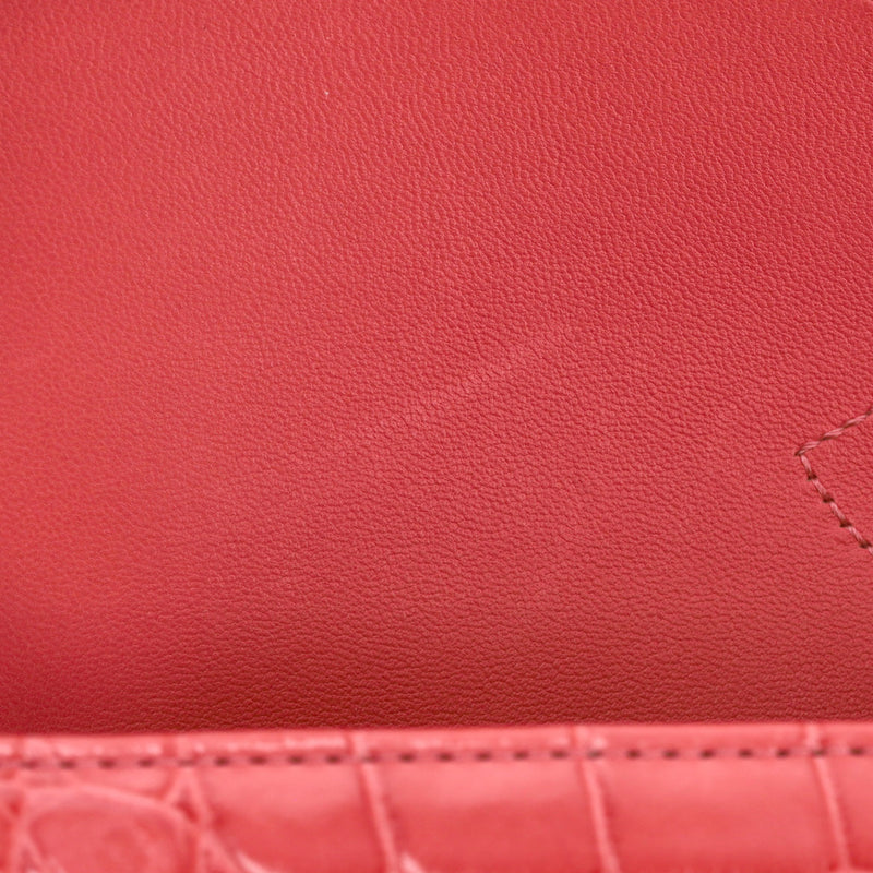 Chanel Jumbo Matte Ombre Alligator Timeless Double Flap Bag