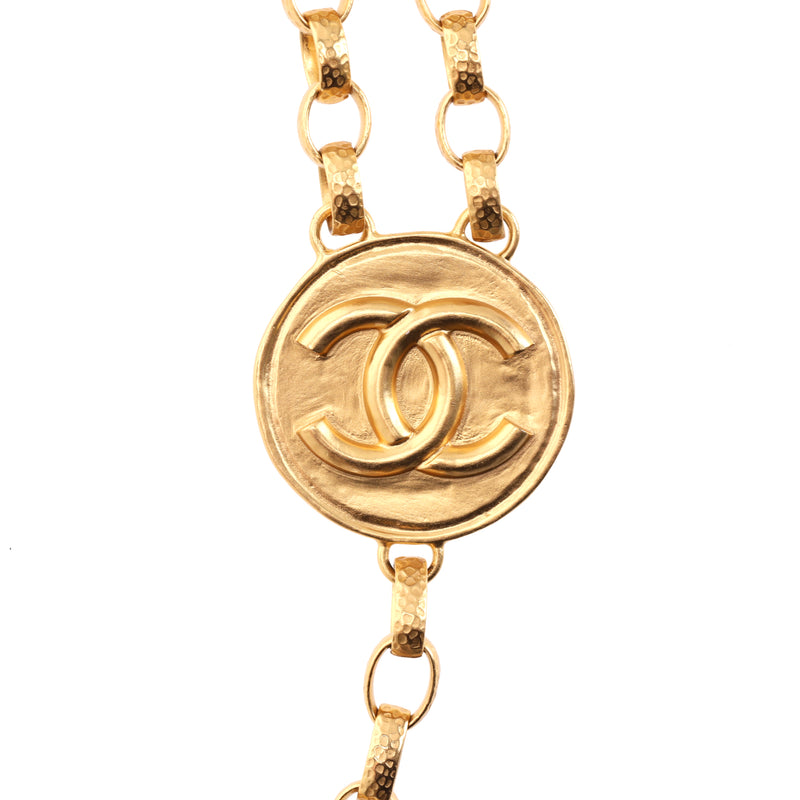 Chanel Quilted Lambskin Flap Bag With Coco Chanel Coin Detail