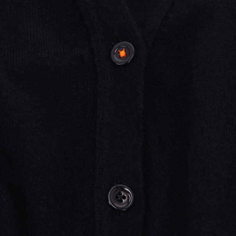 Chinti & Parker Cashmere Polka-Dot Cardigan. Size M