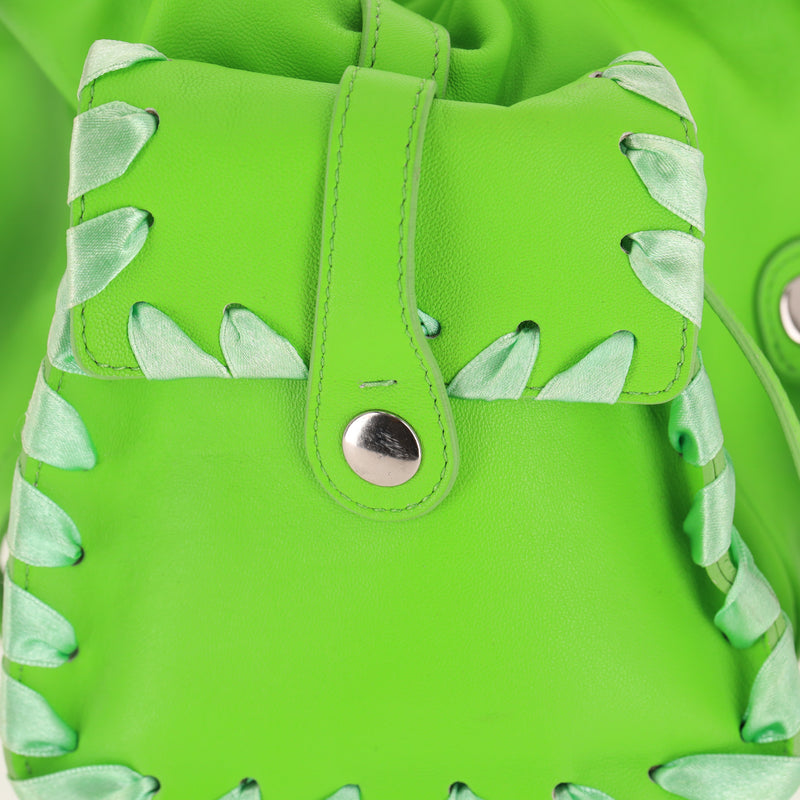 Chloe Silverado Leather Bag With Satin Whip-Stitching