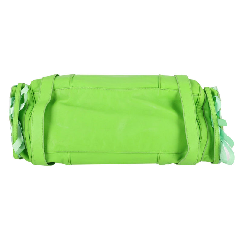 Chloe Silverado Leather Bag With Satin Whip-Stitching