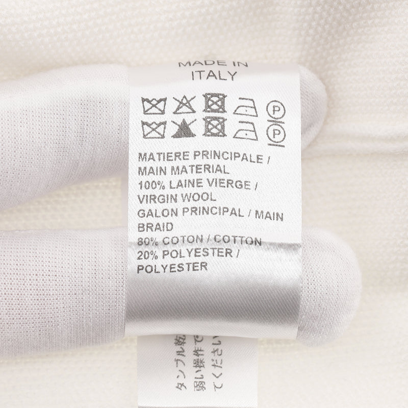 Chloe Virgin Wool Lace-Embellished Top/Jumper. Size S