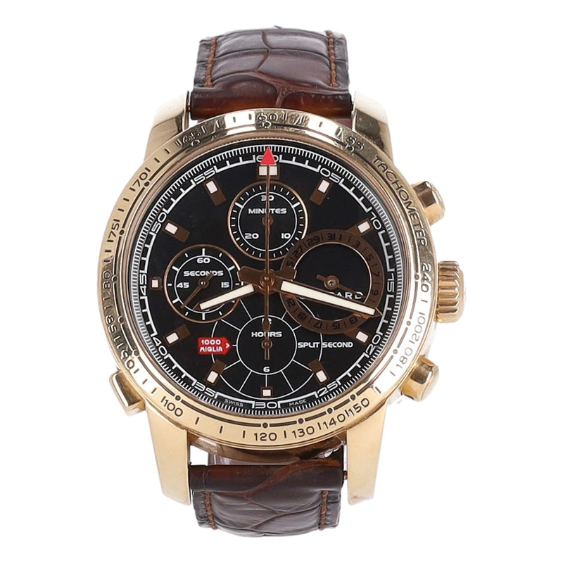 Chopard Mille Miglia Split Second  Ltd Edition Chronograph Automatic Watch  In 18K Rose Gold