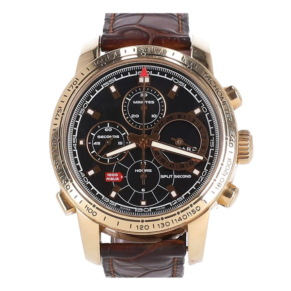 Chopard Mille Miglia Split Second  Ltd Edition Chronograph Automatic Watch  In 18K Rose Gold