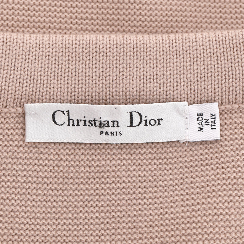 Christian Dior Wool Top & Skirt Co-Ord Set With Leather Belt. Size 42/44FR