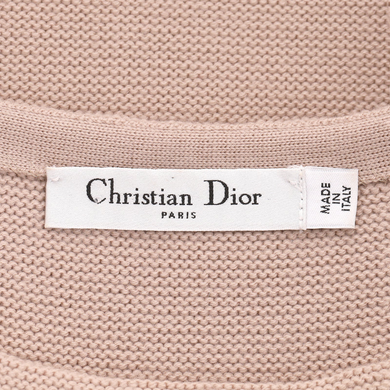 Christian Dior Wool Top & Skirt Co-Ord Set With Leather Belt. Size 42/44FR