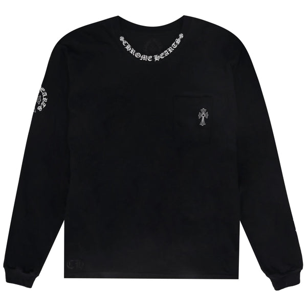 CHROME HEARTS ブラック Tシャツ サイズ2 クロムハーツ（Chrome Hearts）Tシャツ メンズショートスリーブ/半袖