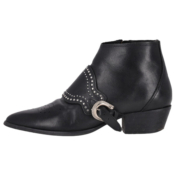 Claudie Pierlot Stud Embellished Ankle Boots. Size 39