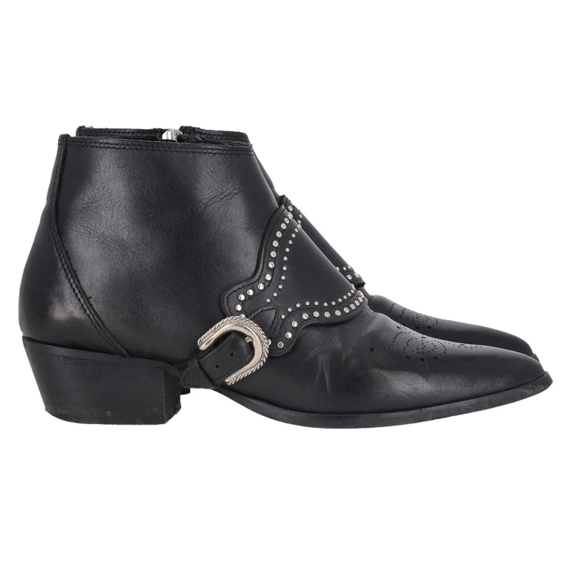 Claudie Pierlot Stud Embellished Ankle Boots. Size 39