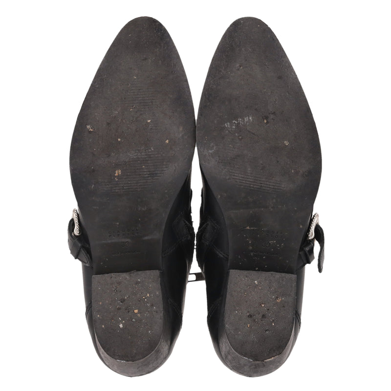 Claudie Pierlot Stud Embellished Ankle Boots. Size 39