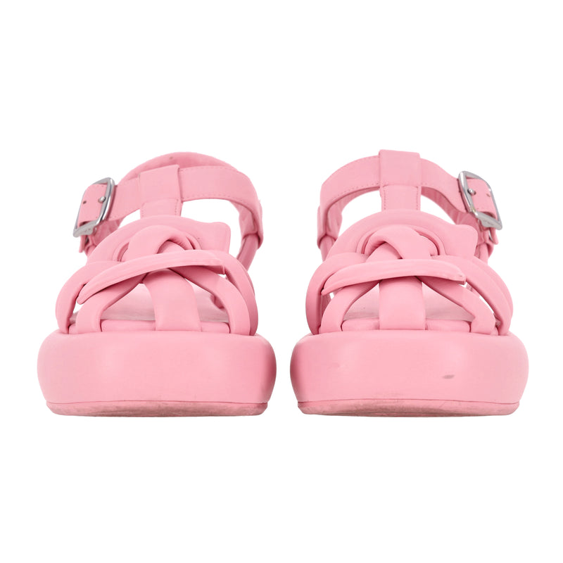 Coach Penney Flatform Leather Sandals. Size 36