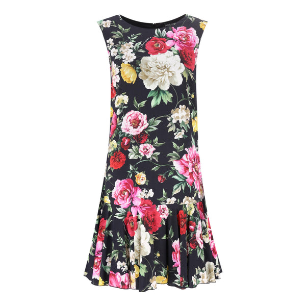 Dolce & Gabbana Floral Rose Print Dress. Size 40IT
