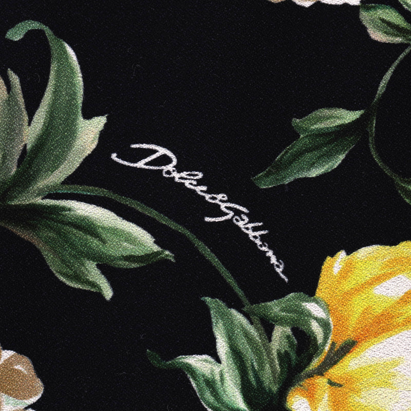 Dolce & Gabbana Floral Rose Print Dress. Size 40IT