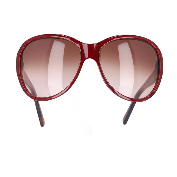 Dolce & Gabbana Oversized Sunglasses With Tortoiseshell Arms