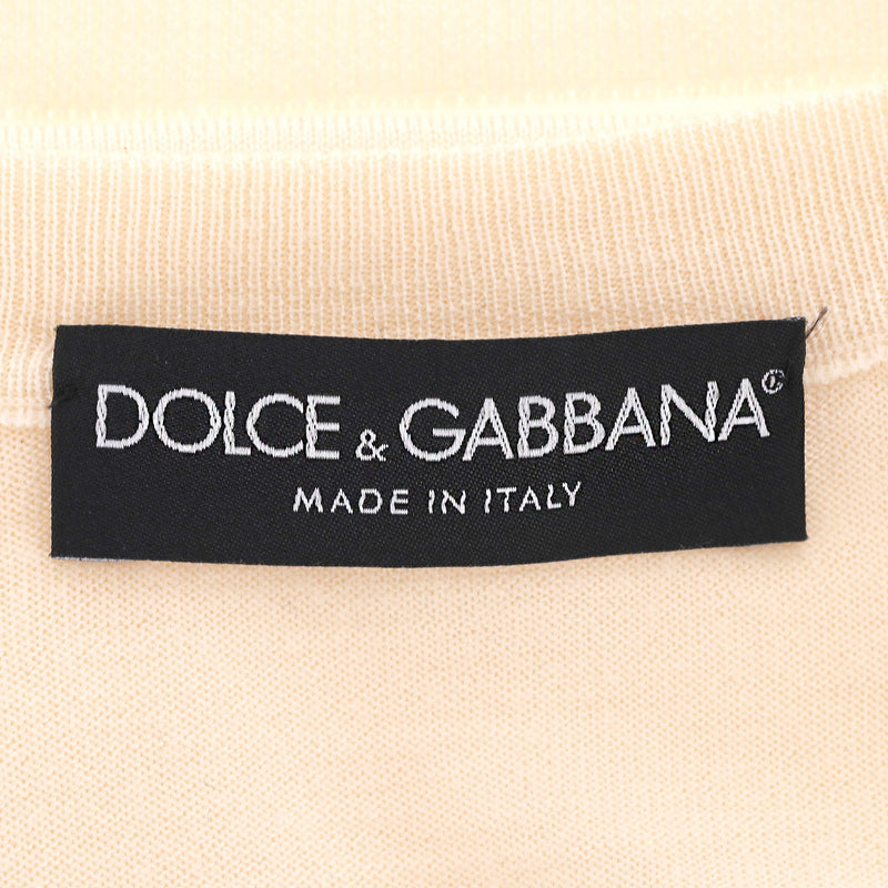 Dolce & Gabbana Virgin Wool Cardigan. Size 40IT