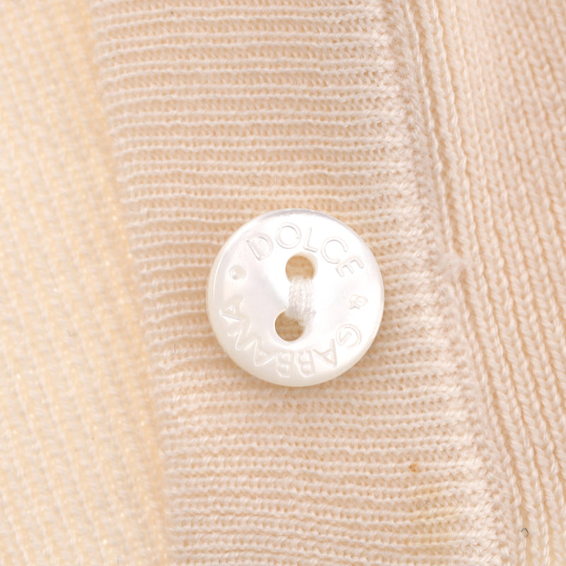 Dolce & Gabbana Virgin Wool Cardigan. Size 40IT
