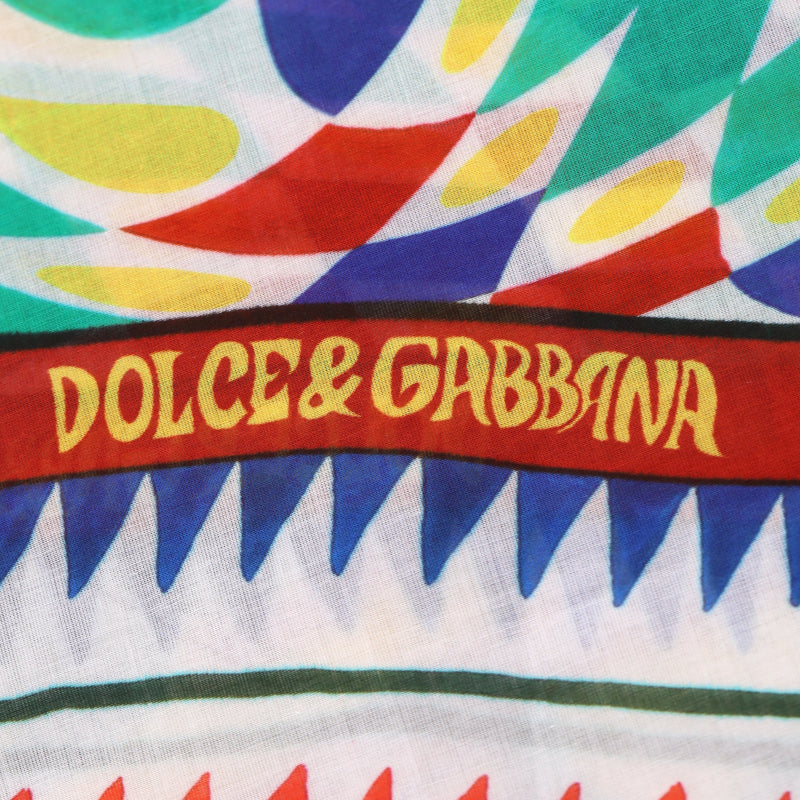 Dolce & Gabbana Carretto-Print Cotton Sarong