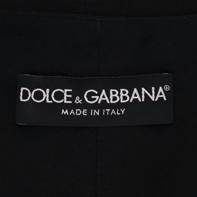 Dolce & Gabbana Velvet Waistcoat  & Embroidered Shorts Set. Size S