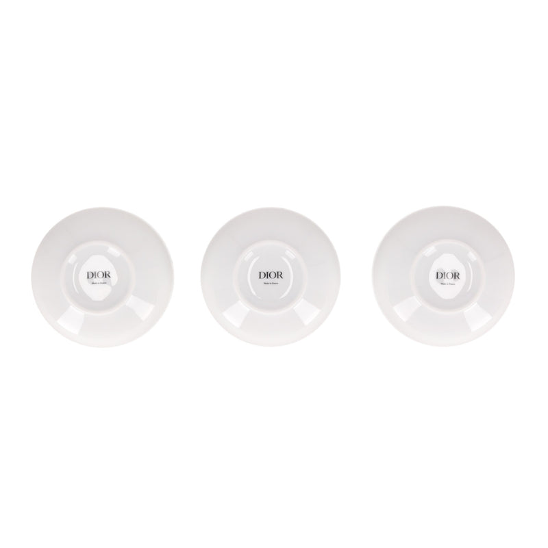 Dior Set Of Three Cabinet de La Mer Limoges Porcelain Bowls