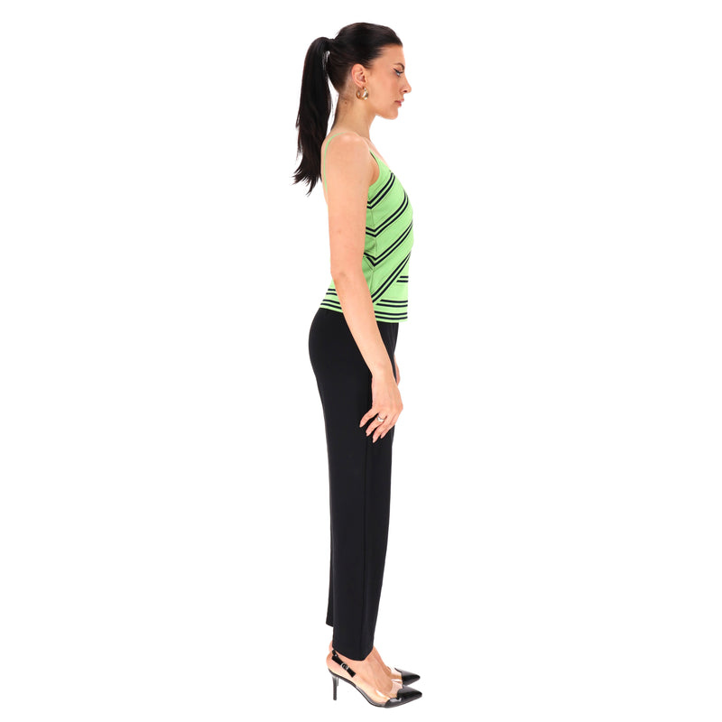 Christian Dior Boutique Chevron Stripe Pattern Top. Size 36FR