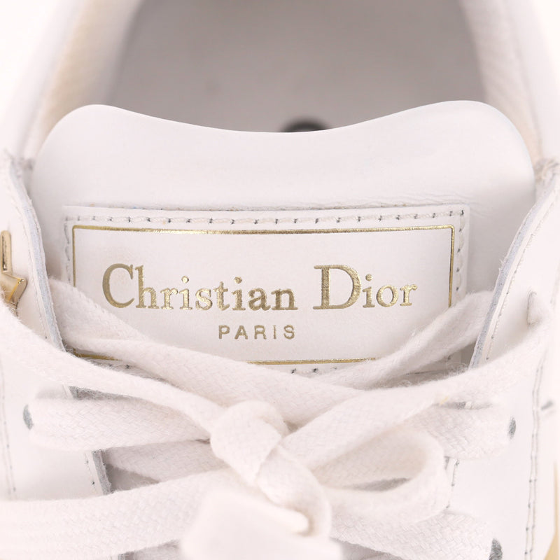 Christian Dior Star Leather & Suede Sneakers. Size 35