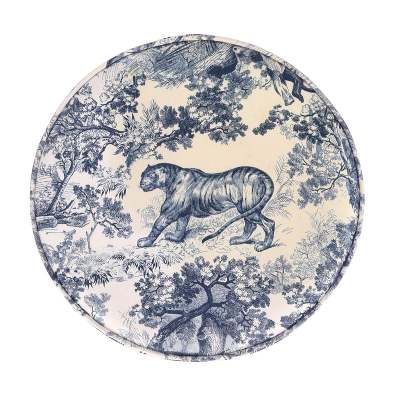 Dior Toile de Jouy Beechwood Stool