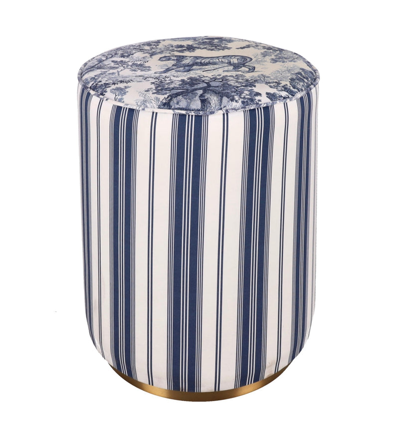 Dior Toile de Jouy Beechwood Stool