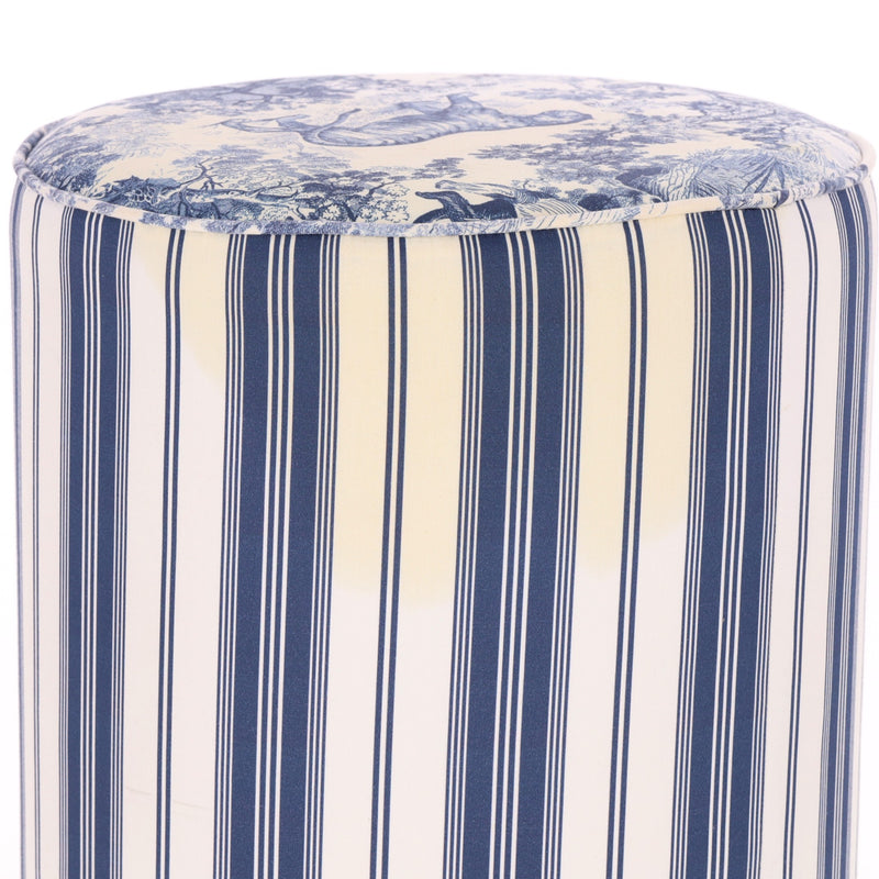 Dior Toile de Jouy Beechwood Stool