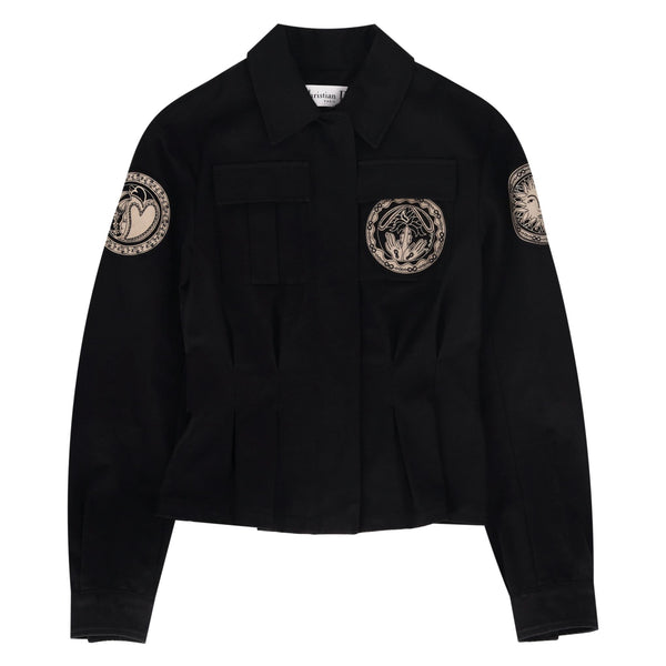 Dior Tarot Card Collection Cotton Jacket. Size 34FR