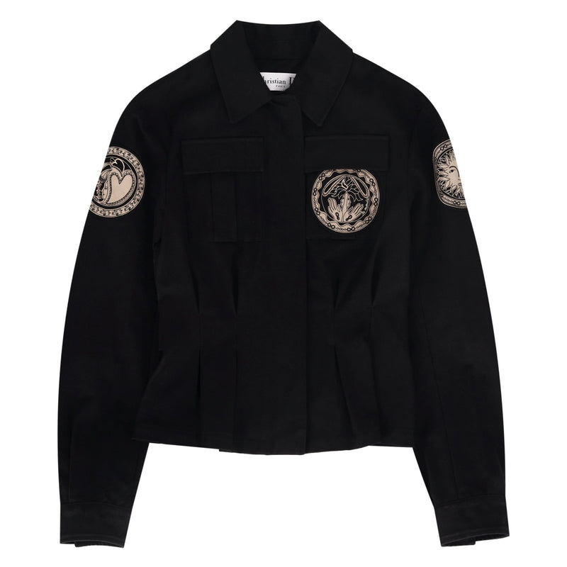Dior Tarot Card Collection Cotton Jacket. Size 34FR