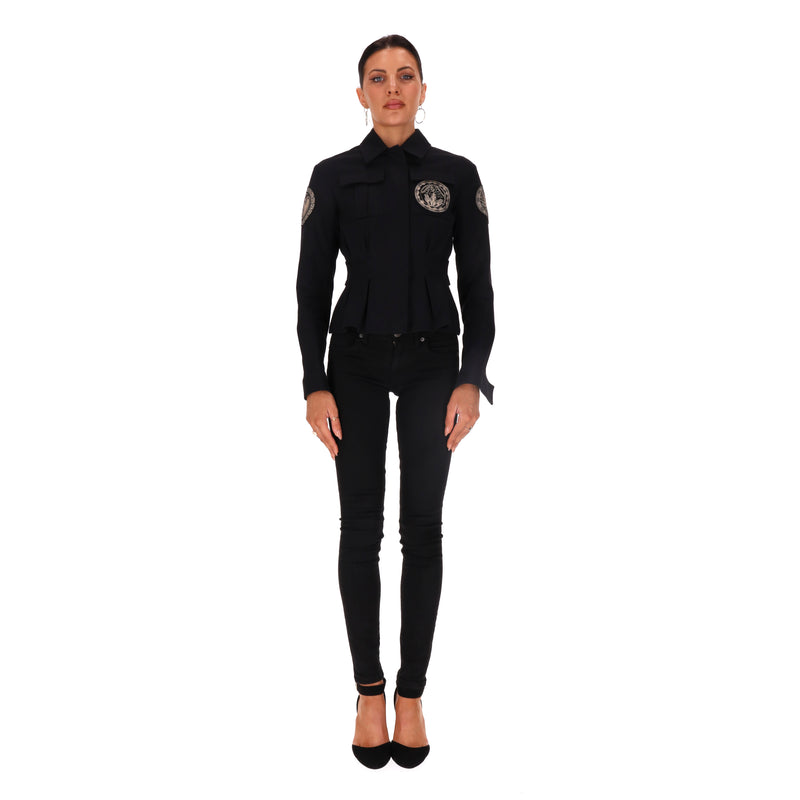 Dior Tarot Card Collection Cotton Jacket. Size 34FR