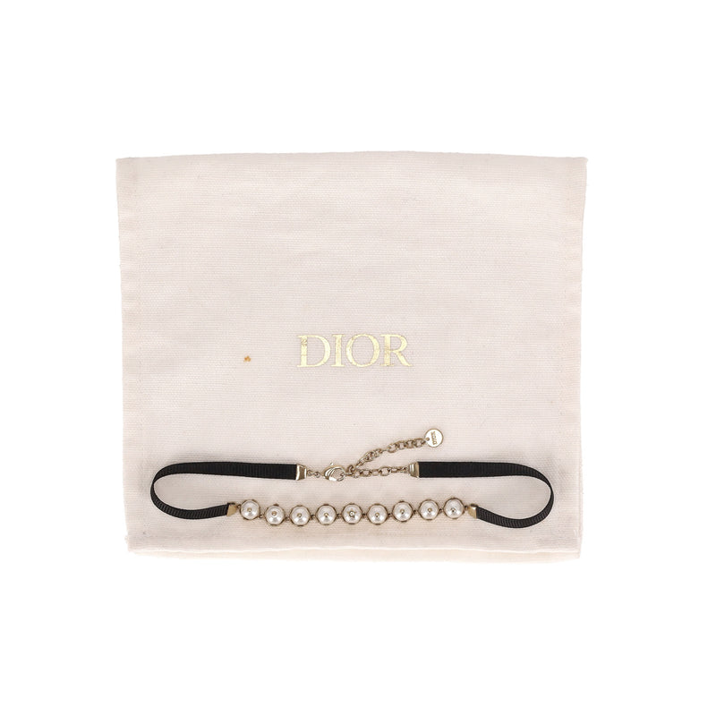 Dior D-Renaissance Pearl Choker Necklace