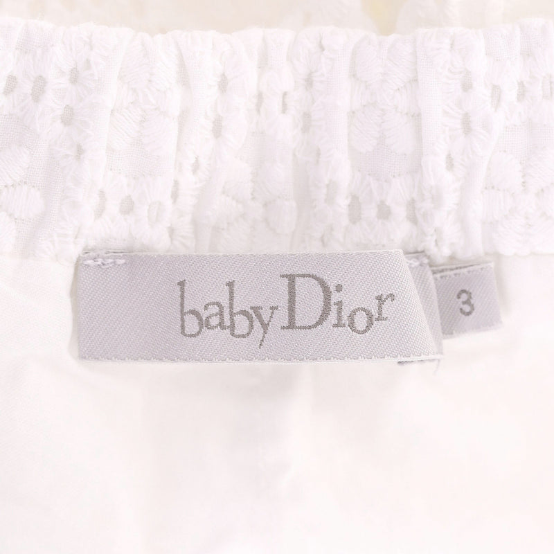 Dior Baby Girl Cotton Trousers. Size 3M