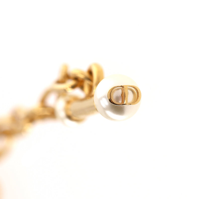 Dior TorsaDior Choker Embellished With White Resin Pearls