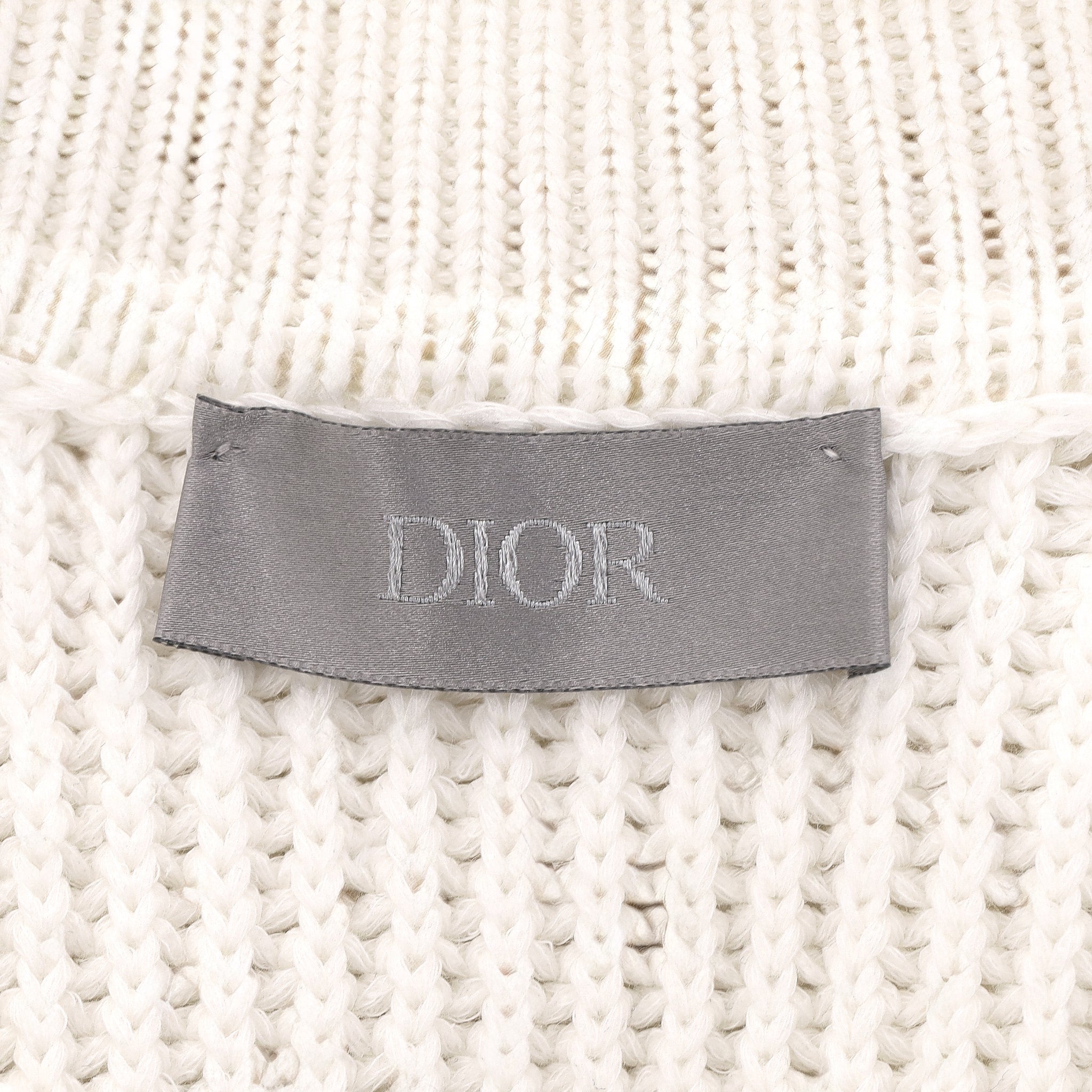 Dior x Kenny Scharf Ltd Edition Logo Embroidered Cotton Jumper 