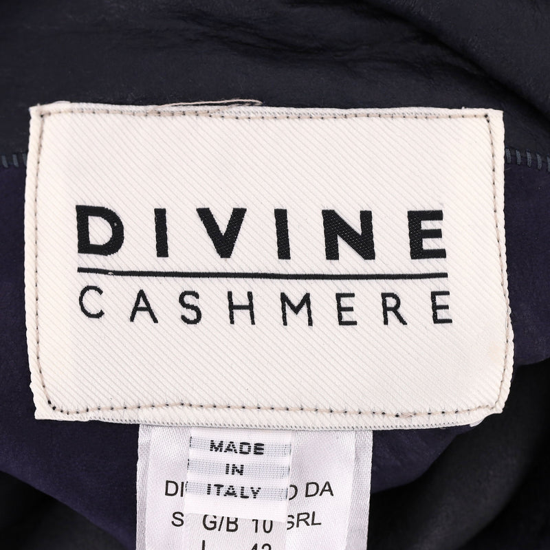 Divine Lambskin Leather & Shearling Reversible Coat. Size 10UK