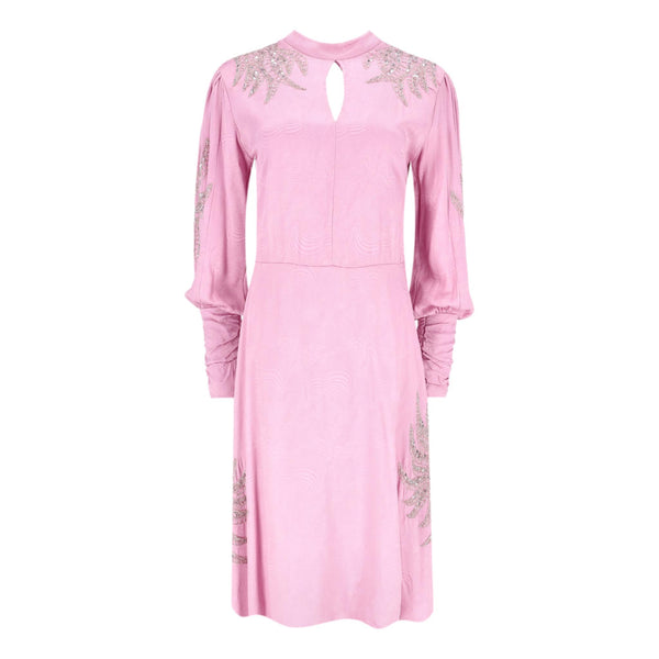 Dodo Bar Or Crystal Embellished Dress. Size 42IT