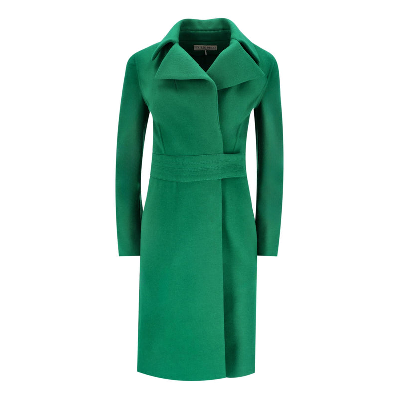 Emilio Pucci Virgin Wool Coat. Size 38IT