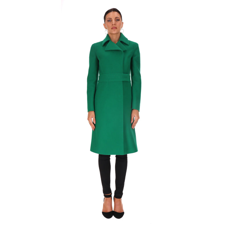 Emilio Pucci Virgin Wool Coat. Size 38IT