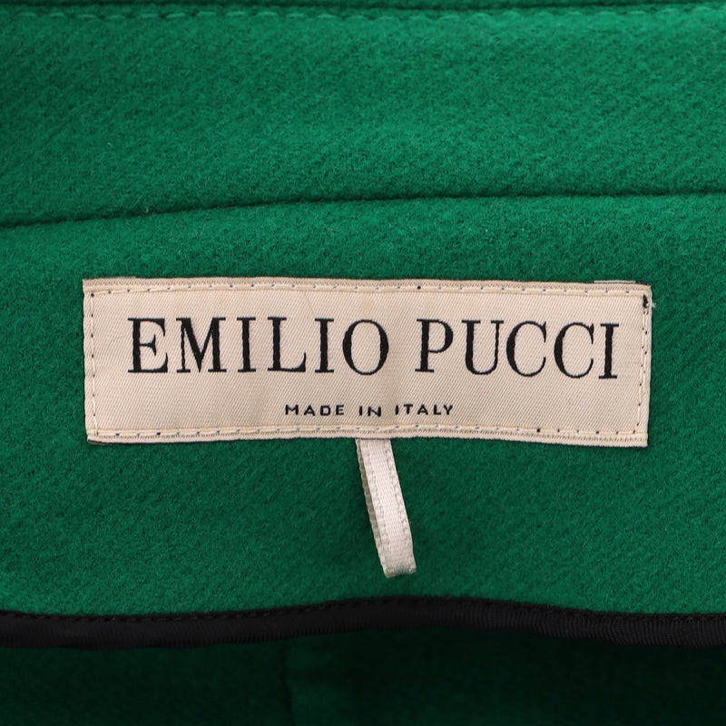 Emilio Pucci Virgin Wool Coat. Size 38IT