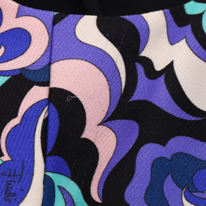 Emilio Pucci Wool & Silk Blend Floral Dress. Size 42IT
